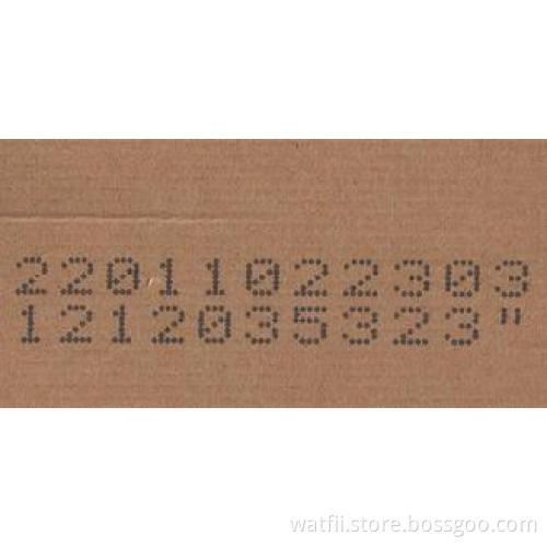 Auto PET Glass Bottle Date Printing Machine for clock setti